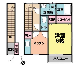 グラサージュ【2階】の間取り