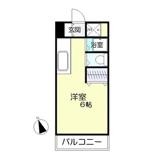 プリモタウン【3階】の間取り