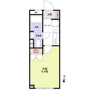 VISTA MAGOME【3階】の間取り