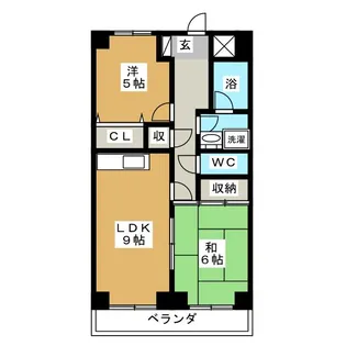 ヒルズ M1【3階】の間取り