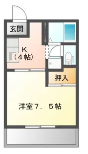 レジデ・アイ A棟【1階】の間取り