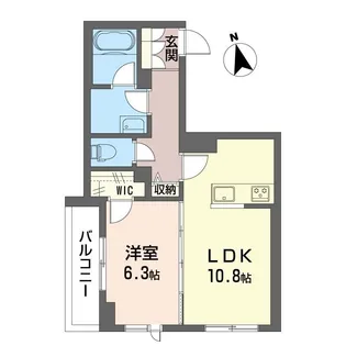 カルチャリスタ ガーデン【2階】の間取り