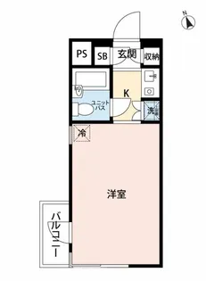 マイナビSTAYパレス田園調布(マイステージ田園調布)【2階】の間取り