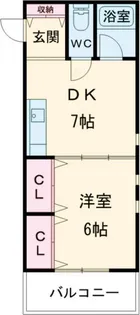 アクセスコートVII【1階】の間取り