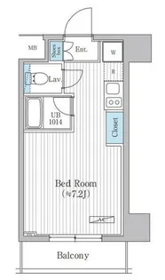 アレージュマン日本橋人形町【8階】の間取り