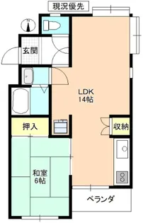 レジデンス染谷台【3階】の間取り