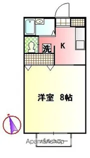 メゾン塩貝【1階】の間取り