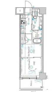 ラフィスタ板橋本町【6階】の間取り