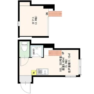 KONZ HOUSE【1階】の間取り