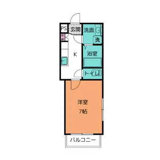 タイユール竹中【3階】の間取り