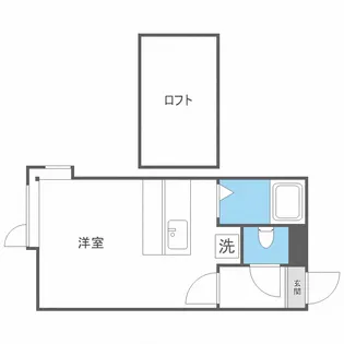 ハイライフ円山【3階】の間取り