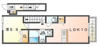 ノーブルツカサチ【2階】の間取り