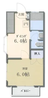 メイプルハウス【2階】の間取り