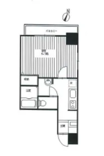 レジーナ銀座東【5階】の間取り