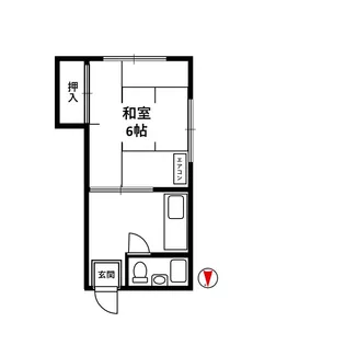 昭和ハイツ【2階】の間取り
