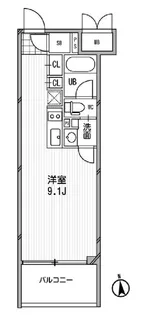アーデン芝公園【3階】の間取り