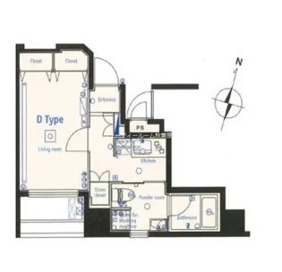 ブライズ神田【2階】の間取り