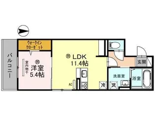 The Bonds 三井寺【2階】の間取り