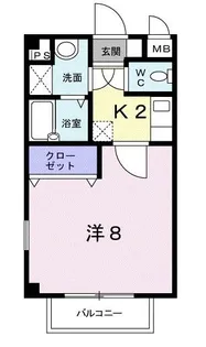 ブランシェ【2階】の間取り