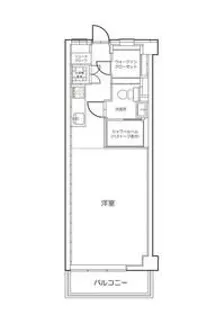 月島福寿マンション【6階】の間取り