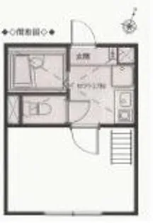 クラシェア大口【3階】の間取り
