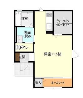 サンシャルム三島C【1階】の間取り