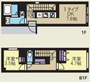 CREAL新高円寺の間取り