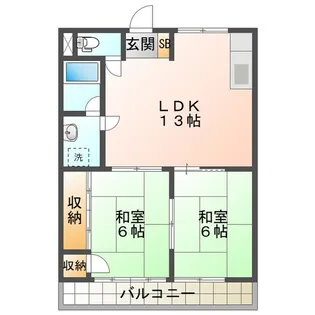 コーポ小池【2階】の間取り