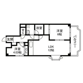 トーク御所山【1階】の間取り