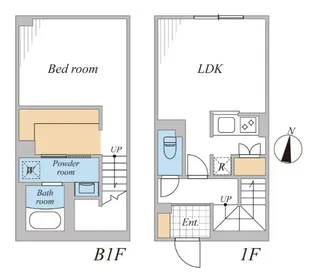LEGALAND桜新町ANNEXの間取り