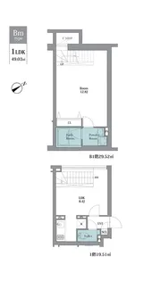 LEGALAND祐天寺の間取り
