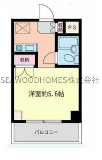 ヴィラヤマナカ4【2階】の間取り