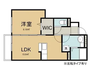 ディールーチェ【1階】の間取り