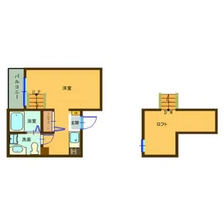 M’s story【1階】の間取り