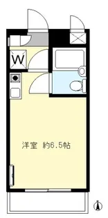 豪徳寺アムフラット【3階】の間取り