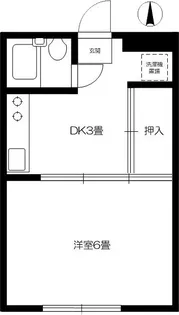 JOYJOYビル【3階】の間取り