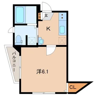 フォレストヒルズ【1階】の間取り