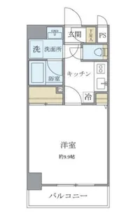 ISM中野坂上【2階】の間取り