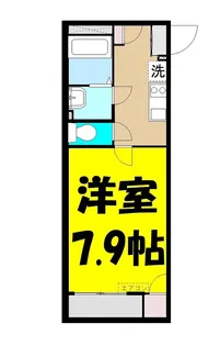 シェノン【1階】の間取り