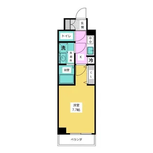 S-RESIDENCE堀田beaute【2階】の間取り