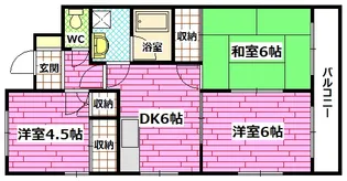 エムズハウス【2階】の間取り