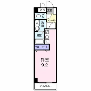 ラフレシール【2階】の間取り