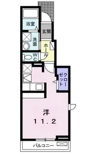 パル ドミール【1階】の間取り