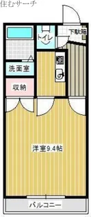 セントラルヒルズ二番館【1階】の間取り