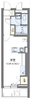 レオネクストアルバーロ原宿【1階】の間取り
