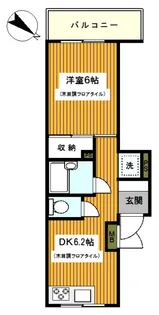 コンドミニアムメイ大倉山【1階】の間取り