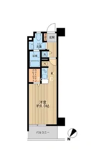 日本橋ファーストレジデンス【6階】の間取り