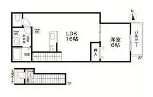 フォレストメゾン千歳【2階】の間取り
