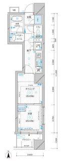 レグラス横浜ポートサイド【9階】の間取り
