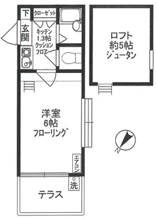 メイプルハウス【1階】の間取り